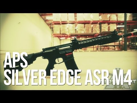 APS Silver Edge Airsoft M4 ASR 114 & 115 AEG Rifle - AirSplat On Demand