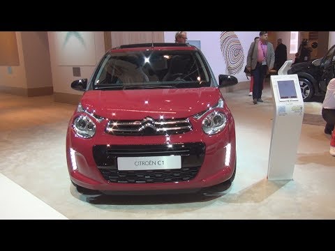 Citroën C1 Airscape 5 doors PureTech 82 S&S BVM Shine (2017) Exterior and Interior