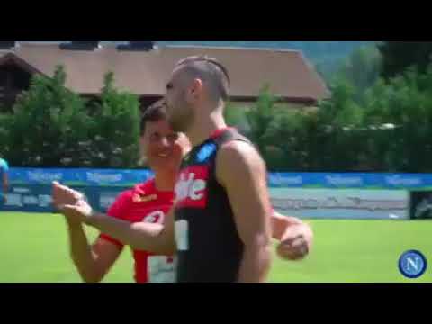 VIDEO SSCN - Napoli, 10° giorno di ritiro azzurro a Dimaro Folgarida