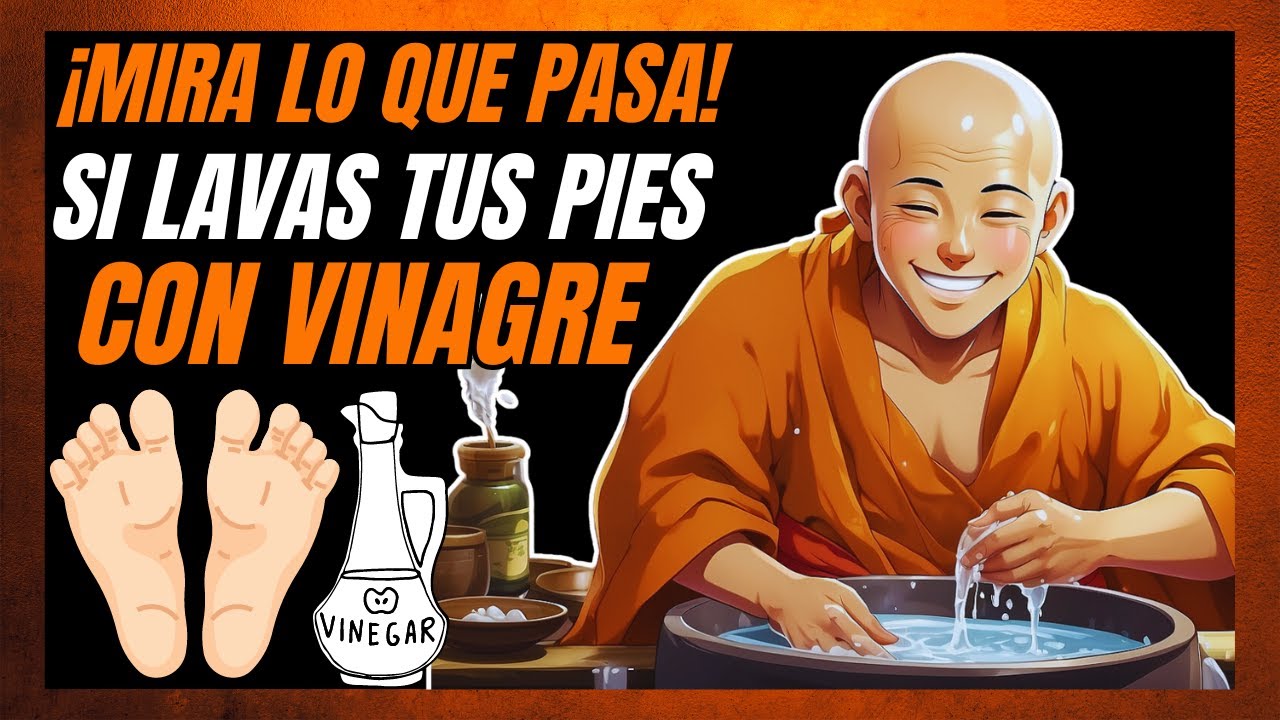 LAVA TUS PIES con VINAGRE y NUNCA MÁS TENDRÁS DEUDAS NI MALA SUERTE | 🧡💛El Monje Latino