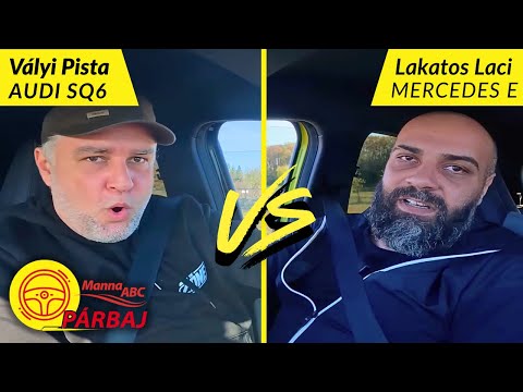 Vályi Pista vs. Lakatos Laci, Audi vs. Merci: KI A GYORSABB? - Check Engine Párbaj
