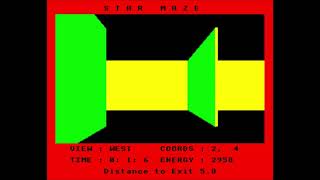 Starmaze 2 for the BBC Micro