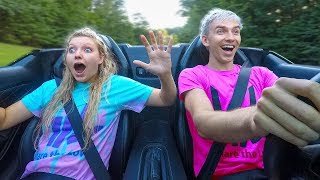 GRACE SHARER REACTS TO SUPER FAST LAMBORGHINI LAUNCH!! (SHARERGHINI)