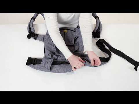 LÍLLÉbaby Complete and Pursuit Carriers Tutorial - Adjusting Wide To Narrow Seat