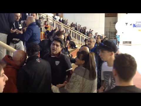 CASTELLAMONTE - tensione al derby di calcio a 5 tra Castellamonte e L84 Volpiano