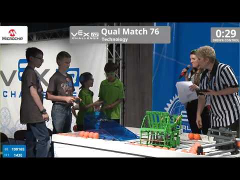 VEX Worlds 2016 - VEXIQ Elementary School - Technology - Qual 76 (10016S 143E) 77