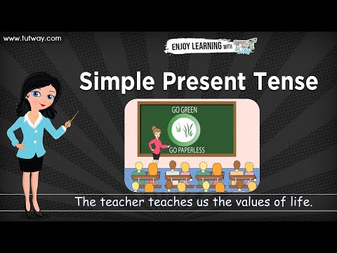 Simple Present Tense | English Grammar | Grade 2 & 3 | Tutway