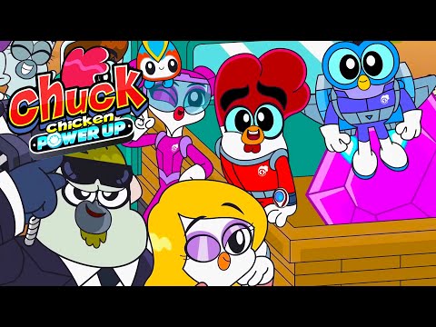 Chuck Chicken Power Up Special Edition 💥All episodes collection 19-11 ❤️ Superhero cartoons