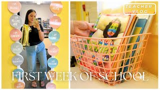 FIRST WEEK OF SCHOOL | Teacher Vlog