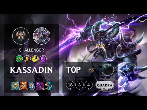 Kassadin Top vs Mordekaiser - BR Challenger Patch 10.13