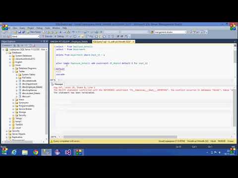 25 Sql Server Tutorial Referential Integrity Constraint