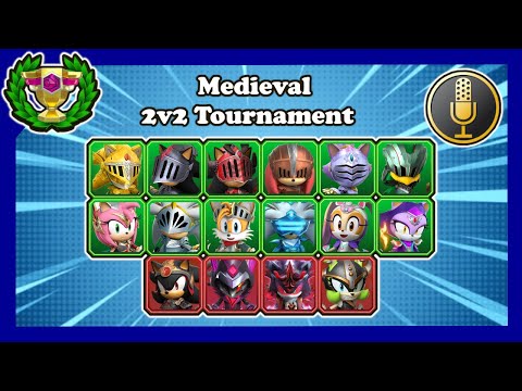 Sonic Forces Speed Battle : 🏆Medieval 2v2 Tournament🏆With Voice
