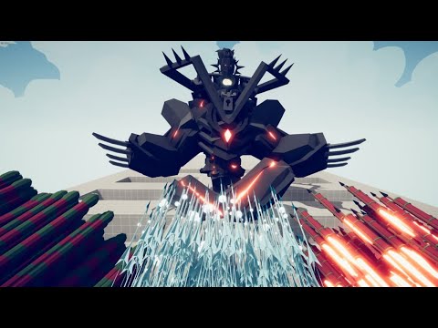 NEW DARK GOLEM vs 3x EVERY GOD - Totally Accurate Battle Simulator TABS