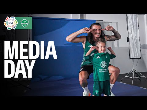 Al Ahli BTS: Ibanez’s little guest, the continental champions’ shoot 🎥💚