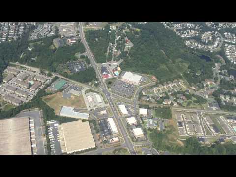 Approach and Landing at Charlotte Douglas International Airport ✈️