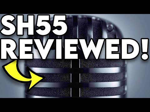 Shure SH55 Series II Unidyne Dynamic Microphone 2017- Metal image 15
