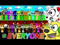 Sprunki But EVERYONE SINGS All Characters Together