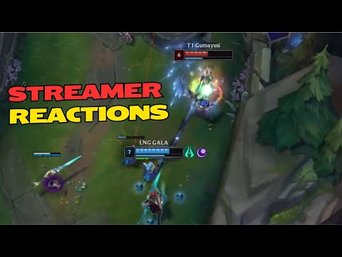 Reactions To Gumayusi Turning A Gank Around (T1 vs LNG) | Worlds 2023