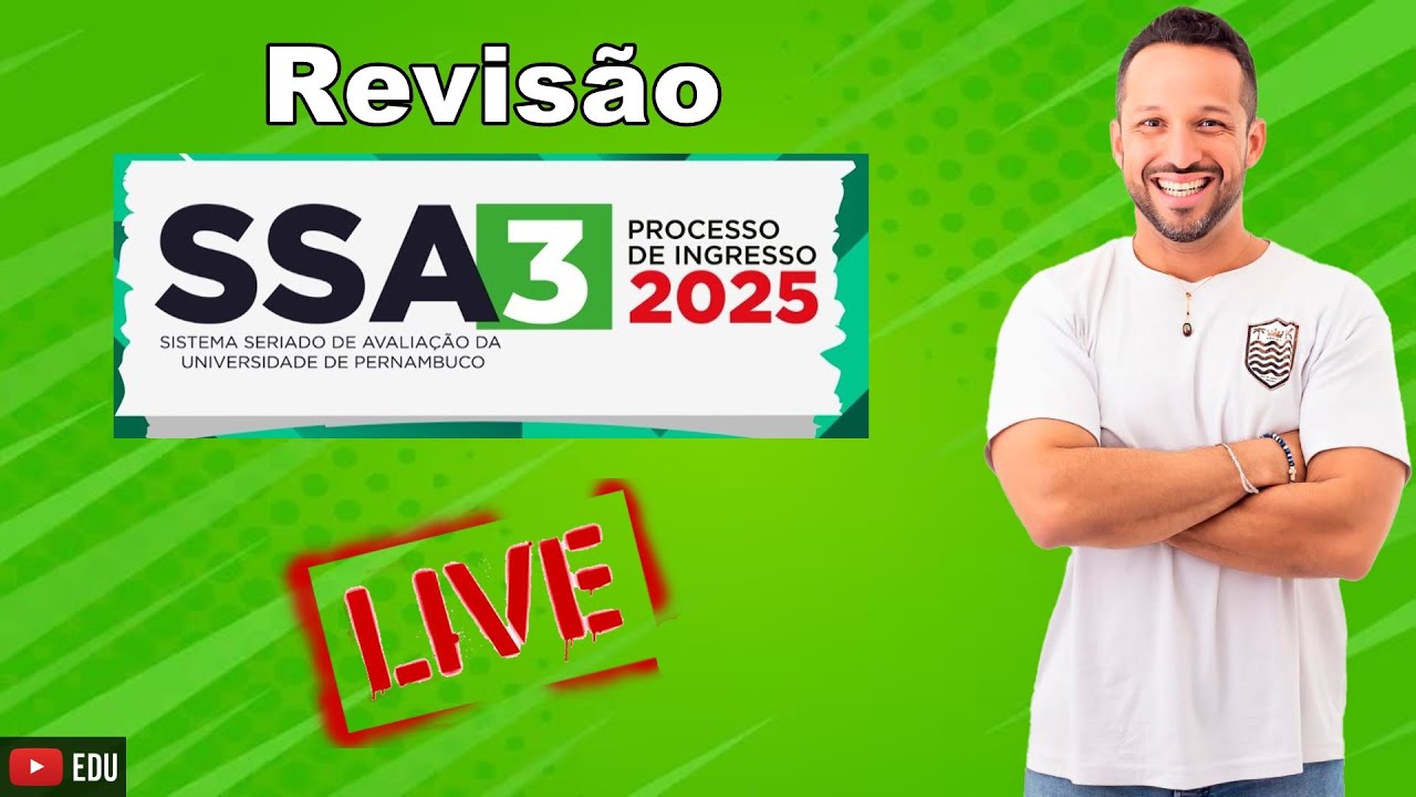 Revisão SSA 3 2024 - Live 2 - Questões de Evolução