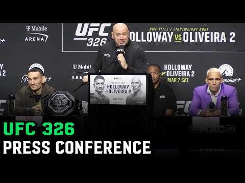 Dana White To Announce FULL UFC White House Card Saturday | UFC 326 Press Conference