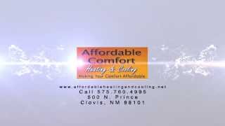 preview picture of video 'Affordable Comfort HVAC Contractor Clovis NM'