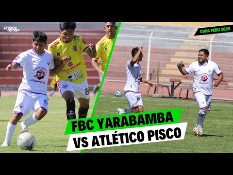 Arequipa: Copa Perú: FBC Yarabamba VS Atlético Pisco (Hunter) - 2025 (PARTIDO COMPLETO)