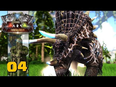 WE TAMED OUR FIRST DINO - SVARTALFHEIM MAP - ARK: SURVIVAL EVOLVED #04