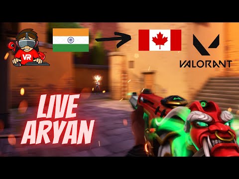 🔴 LIVE VALORANT | SEEDHE CANADA SE | LiveAryan