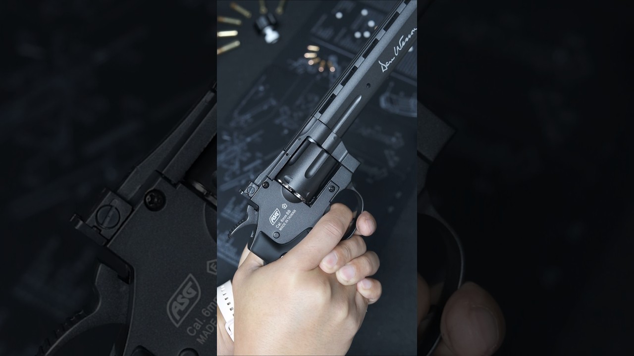 ASG Dan Wesson 8인치 에어소프트 리볼버