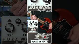 The only kind of war I support is Fuzz War! 🔥 #fuzz #fuzzpedal #pedalboard #effectspedals