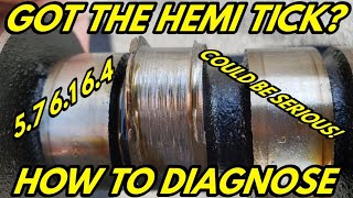 5.7 HEMI TICK CAMSHAFT AND LIFTER REPLACEMENT MDS DELETE