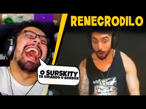 O SURSKITY FEZ O JUKES QUITAR KKKKKKKKKKK | YETZ REACT RENECRODILO