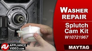Maytag Washer - Loud Grinding Noise - Splutch Cam Kit Repair and Diagnostic