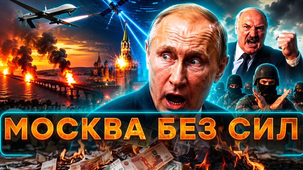 ⚡️НАЧАЛАСЬ СТРАШНАЯ БЕДА В КРЫМУ С САМОГО УТРА. Минск КИДАЕТ Путина после у?