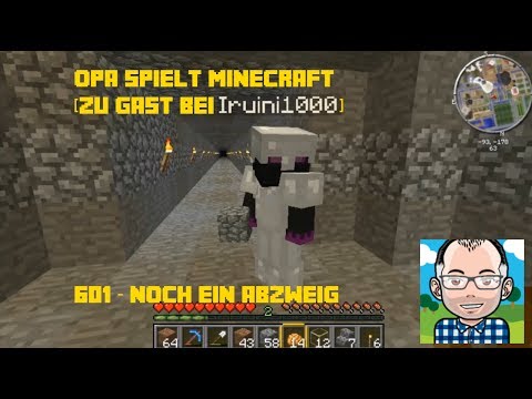 Opa spielt Minecraft 601 -- Noch ein Abzweig