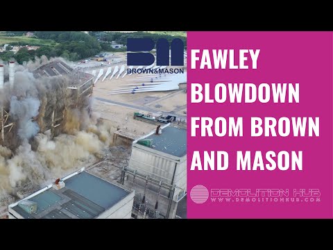 Fawley blowdown from Brown and Mason
