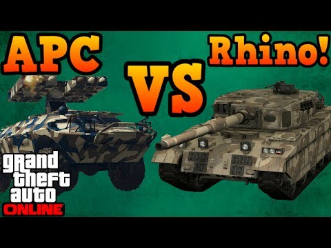 APC VS Rhino tank! - GTA Online