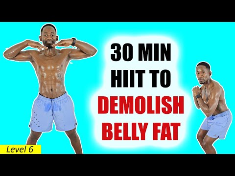 Standing HIIT Workout to Reduce Belly Fat No Jumping No Repeats