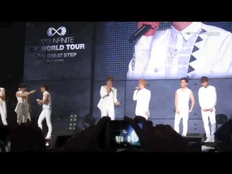 310813 OGS Jakarta Infinite   Sy SJ bday & sing pelangi