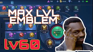 How to max emblem to level 60 faster in Mobile Legend? | Must Watch