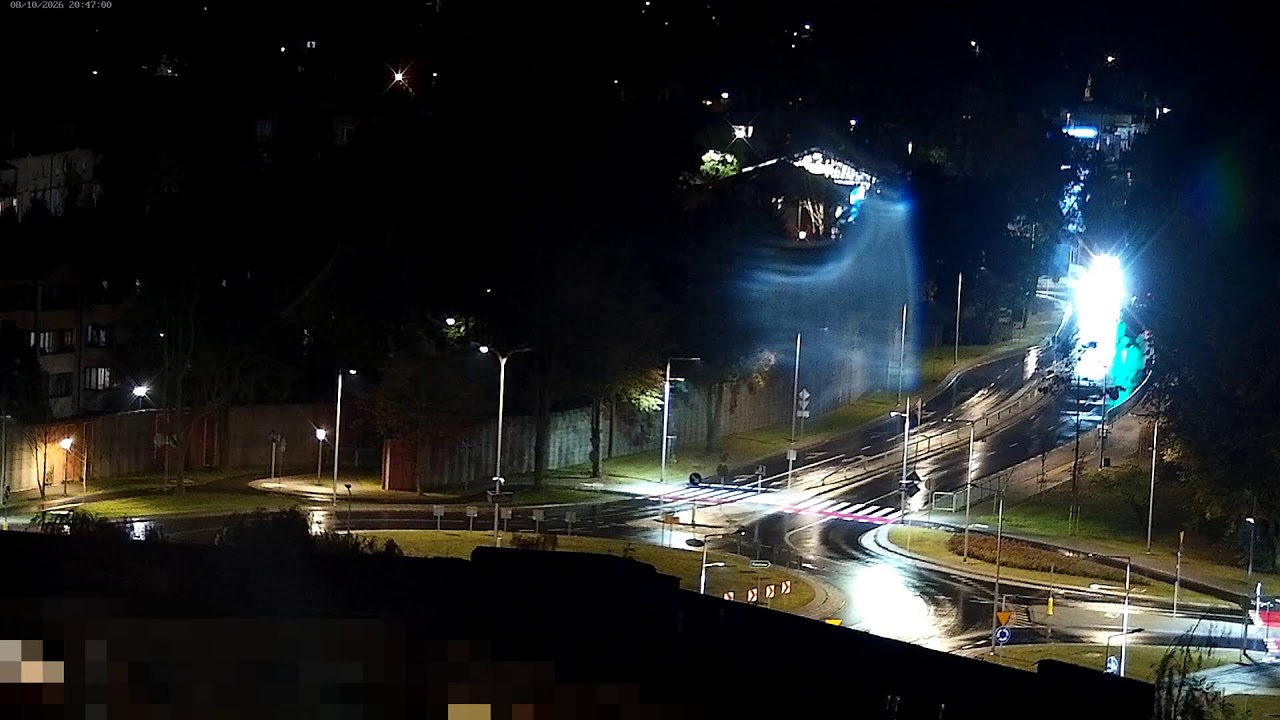 Live webcam view of Pruszków Rooftop Panorama