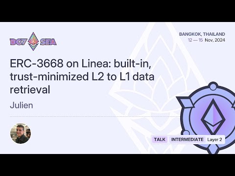 ERC-3668 on Linea: built-in, trust-minimized L2 to L1 data retrieval preview