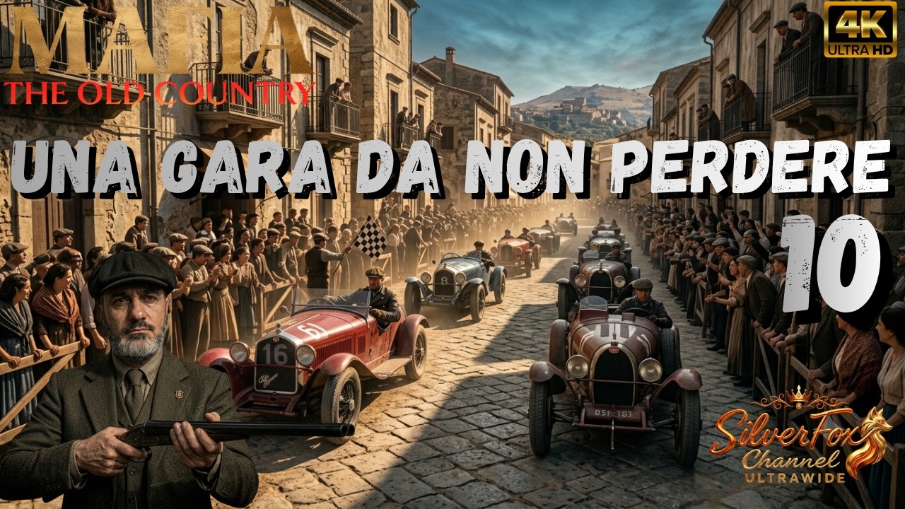 MAFIA THE OLD COUNTRY - 10 - LA GARA - GAMEPLAY ITA - PC - PS5 - WALKTHROUGH - ULTRAWIDE - 21:9 - 4K