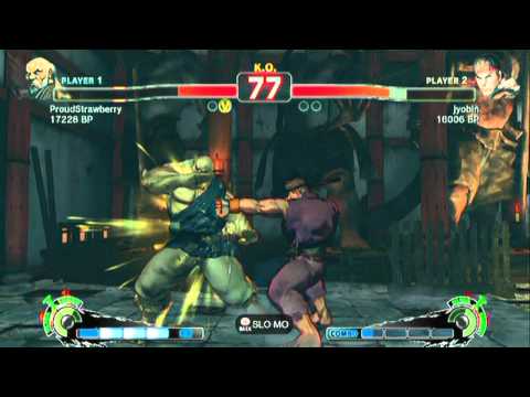 SSF4 [A vs A]: ProudStrawberry(#3 Gouken) vs jyobin(#56 Ryu) Ep.308 - HD 720p