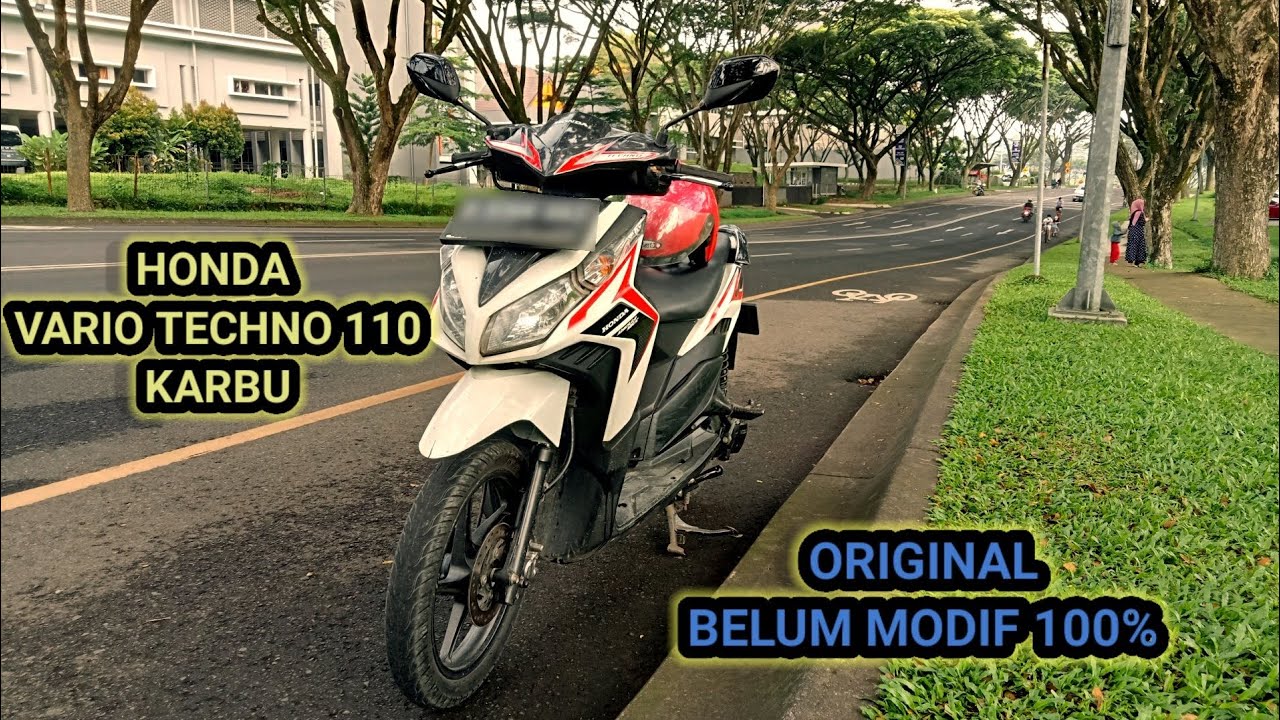 BUKAN RANGKA eSAF, VARIO TECHNO KARBU 110CC 100% ORIGINAL | AMOU