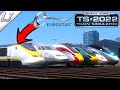 Train Simulator 2022 - How Fast is THE Class 373 Eurostar? (RACE)