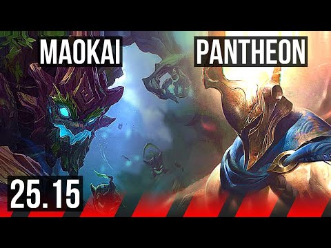 MAOKAI vs PANTHEON (TOP) | 5/1/16 | KR Master | 25.15