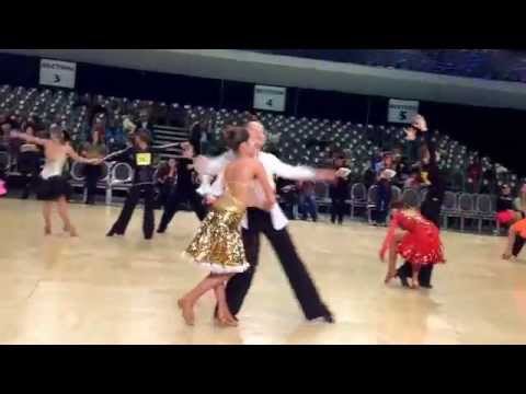 Kristian Evstigneev and Monica Kiselyuk Ohio Star Ball 2015 J1 5 dance latin semi final