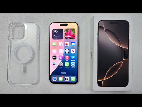 Apple iPhone 16 Pro Max Unboxing - Desert Titanium & Camera Test