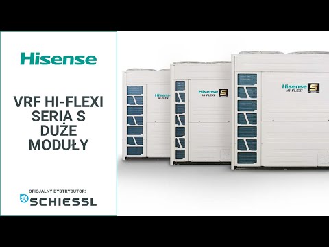 Hisense VRF - Hi FLEXi seria S, Duże moduły - zdjęcie